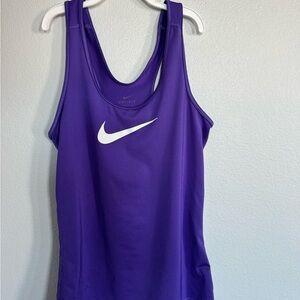 Nike Women's Dri-FIT Purple Tank Top